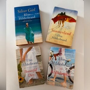 set of 4 Elin Hilderbrand books